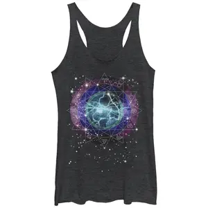 Women's Lost Gods Astrology Chart Racerback Tank Top