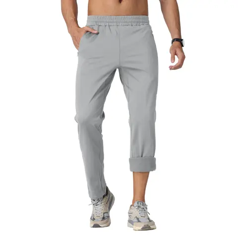 MAGCOMSEN Men's Athleisure Style Sweatpants - Heavy Weight Plain Thick Winter Fleece-Warmth Water-Repellent Comfy-Fit Casual Sports Bottoms for Gym Workout, Multiple Colors