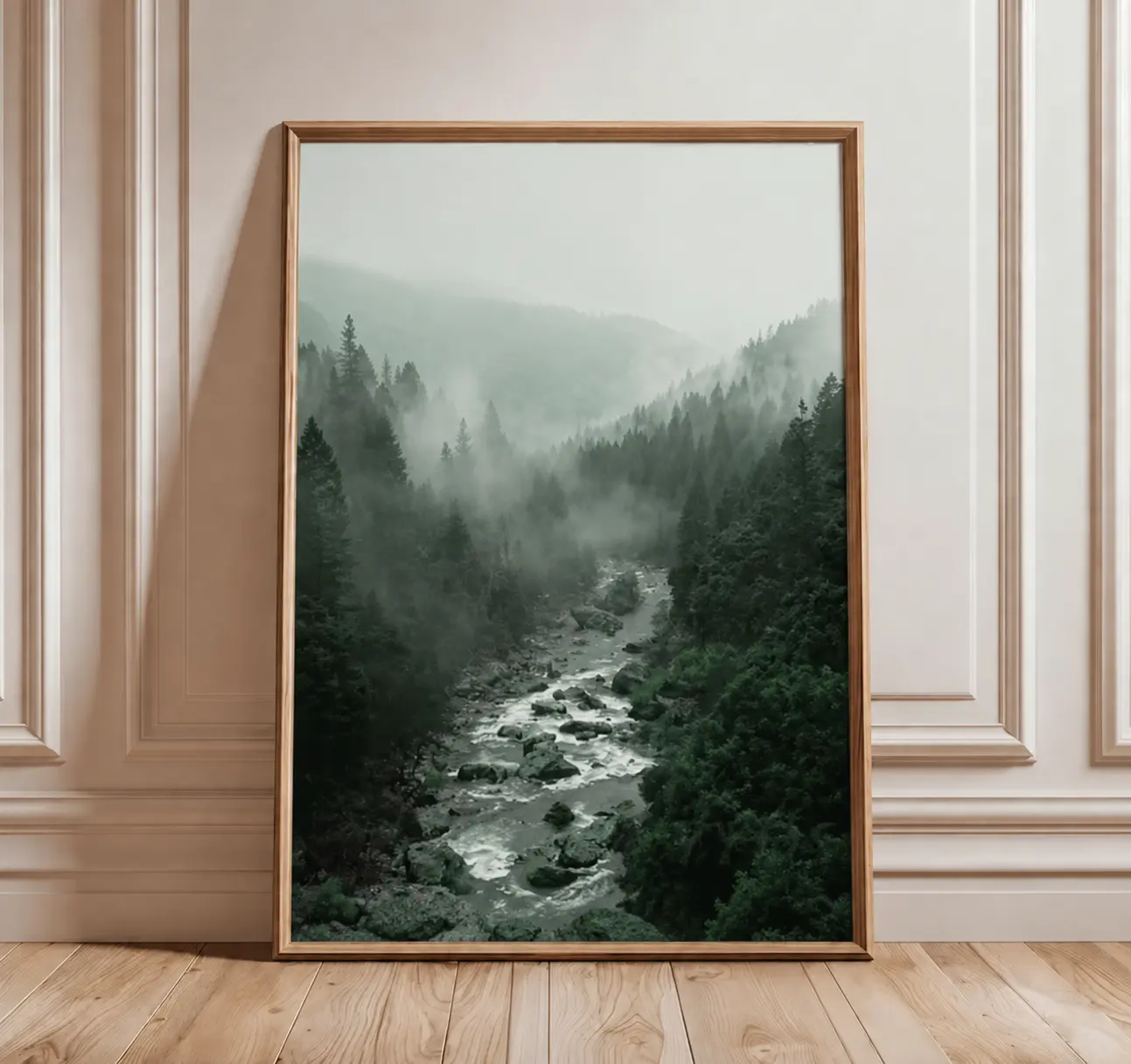 [Sale off up to 55%][Free Ship] Nordic Natural Green Mountain Lake Forest Road Landscape Canvas Painting Print Poster Cow Forest Railway art Picture Home Decor