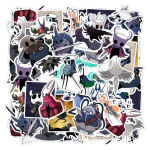 Hollow Knight Pack 20 PCS Stickers Game Funny Graphic Waterproof Stickers Pack, Decorative Car Wall Bottle PC Book Vinyl Stickers Decal