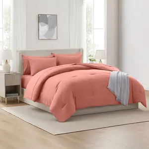 NESTL Marshmallow Double-Stuffed Fluffy Core Comforter–3 Piece Set | Modern & Soft Bedding