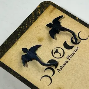 Bluebriar Earth Dragon Stud Earrings