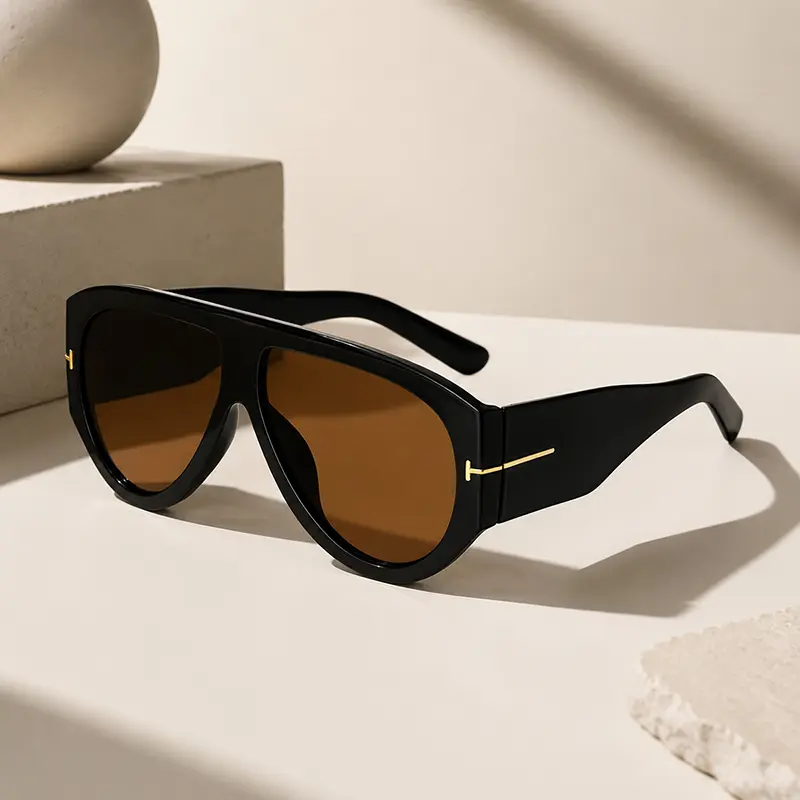70s Oversized Aviator Sunglasses-Unisex Thick Frame Styish Sun Protective Eyewear, UV400 Shield, Gifts for Women, Men's Sunglassessummerwins,summeroutfits,vacationoutfits,beachoutfits