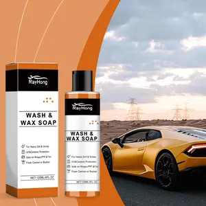 Orange-scented car wash liquid, household car wash dust-proof and stain-removing concentrated car wash cleaner, car care