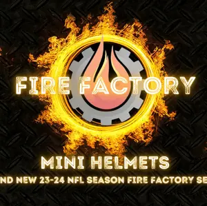 2026 Fire Factory  Autographed Football Mini Helmet  or Collectors Cards.