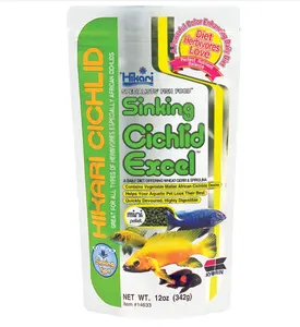 Hikari 12-Ounce Cichlid Excel Sinking Pellets for Pets, Mini