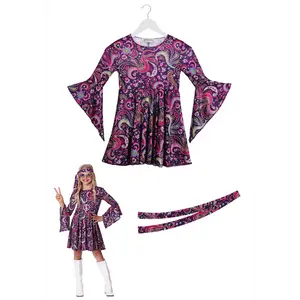 Woodstock Hippie Costume for Girls