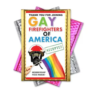 Gay Firefighters of America Prank Mail: Anonymous Gag Gift, Gets Mailed Directly to the Victim, Family Member, or Friends