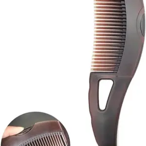 Dandruff Comb with Self-Cleaning Hollow Teeth & Massage Handle - Scalp Detox Comb for Flakes, Oil Removal - Dandruff Scalp Hair Combs for Women/Men/Kids