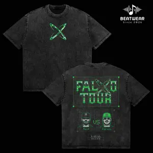 Feid Ferxxo Shirt V2 Size S-5XL - FEID vs FERXXO: Falxo Tour 2026 High-Quality Shirt Heavy Cotton Unisex T-Shirt, Graphic Reggaetón, Latin Pop Feid Ferxxo Fan Merch Gift For Music Lover