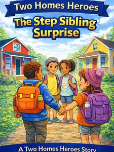book - TWO HOMES HEROES - BOOK 4 - THE STEP SIBLING SURPRISE