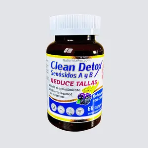 Frutos de la Naturaleza Clean Detox (Senosidos A y B con Ciruela) 100% Natural 60 Softgels 500 mg