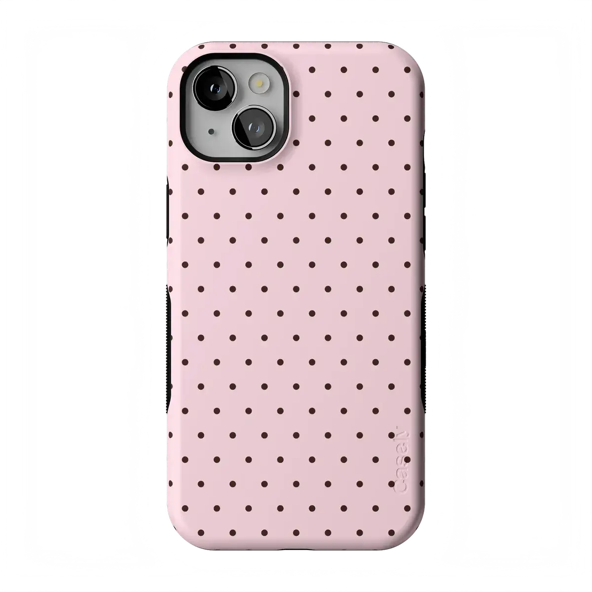 Casely iPhone 13 Mini Case | On the Dot | Pink Polka Dot | Bold Protective Design | Compatible with MagSafe Casely iPhone 13 Mini Case | On the Dot | Pink Polka Dot | Bold Protective Design | Compatible with MagSafe
