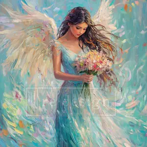 ReDesign with Prima - Seraphina in Sapphire Decoupage Paper (A3 Size)