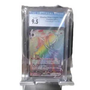 shadow rider calyrex vmax secret  rare 204/198 cgc grade 9.5