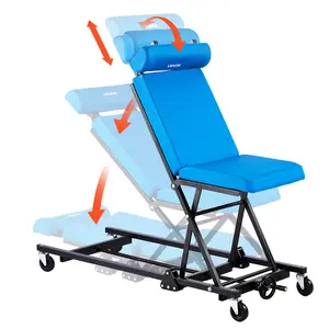 VEVOR Rolling Creeper, 48 in Height-Adjustable Mechanic Creeper Seat with Padded Back/Head Rest & Leather Skin, 570 lbs Capacity Under-Car Garage Trolley for Cars/Aircraft Repair