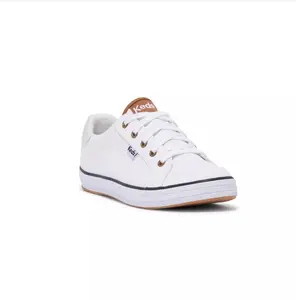 Keds Center III Lace-Up Casual Sneakers – Durable Canvas, Classic Look