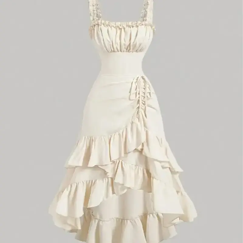 six stories almond dress - TikTok Shop