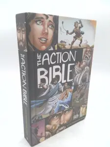 USED Book - The Action Bible: God's Redemptive Story by Action Bible, The (Hardcover) - english