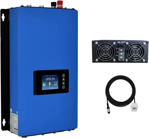 1000W Grid Tie Inverter Power Limiter DC22-65V/ DC45-90V Solar Input AC110V/240V Auto Switch