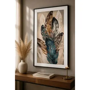 Gathered Feathers Diamond Painting