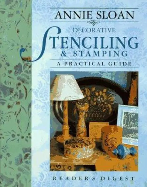 USED Book - Annie Sloan Decorative Stenciling and Stamping: A Practical Guide by Annie Sloan (Hardcover) - english