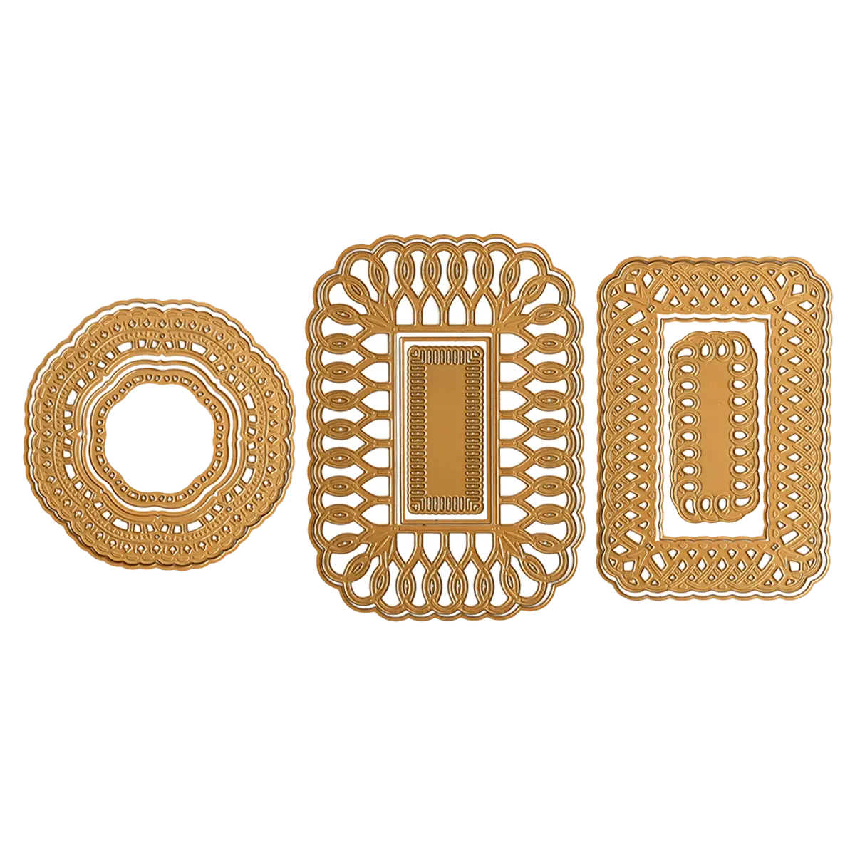 Reticulated Border Frame Dies