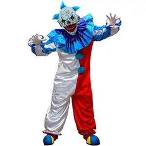 Adult Clown Mask Masquerade Halloween Laughing Killer Joker Costume Prop new mask Spooky Adult Rat Costume Set with Accessories  couples Menswear Clothes Menswear Clothes Hole savini jason mask sexy halloween costumes Cosplay santa claus hat fourth wing