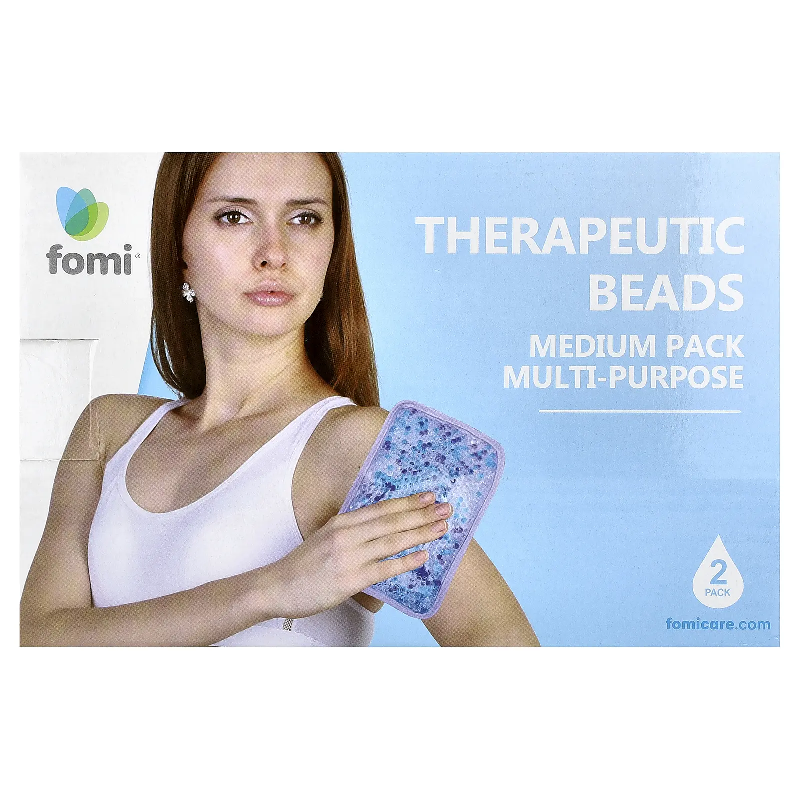 FOMI Therapeutic Beads, Medium Pack, Lavender, 2 Pack