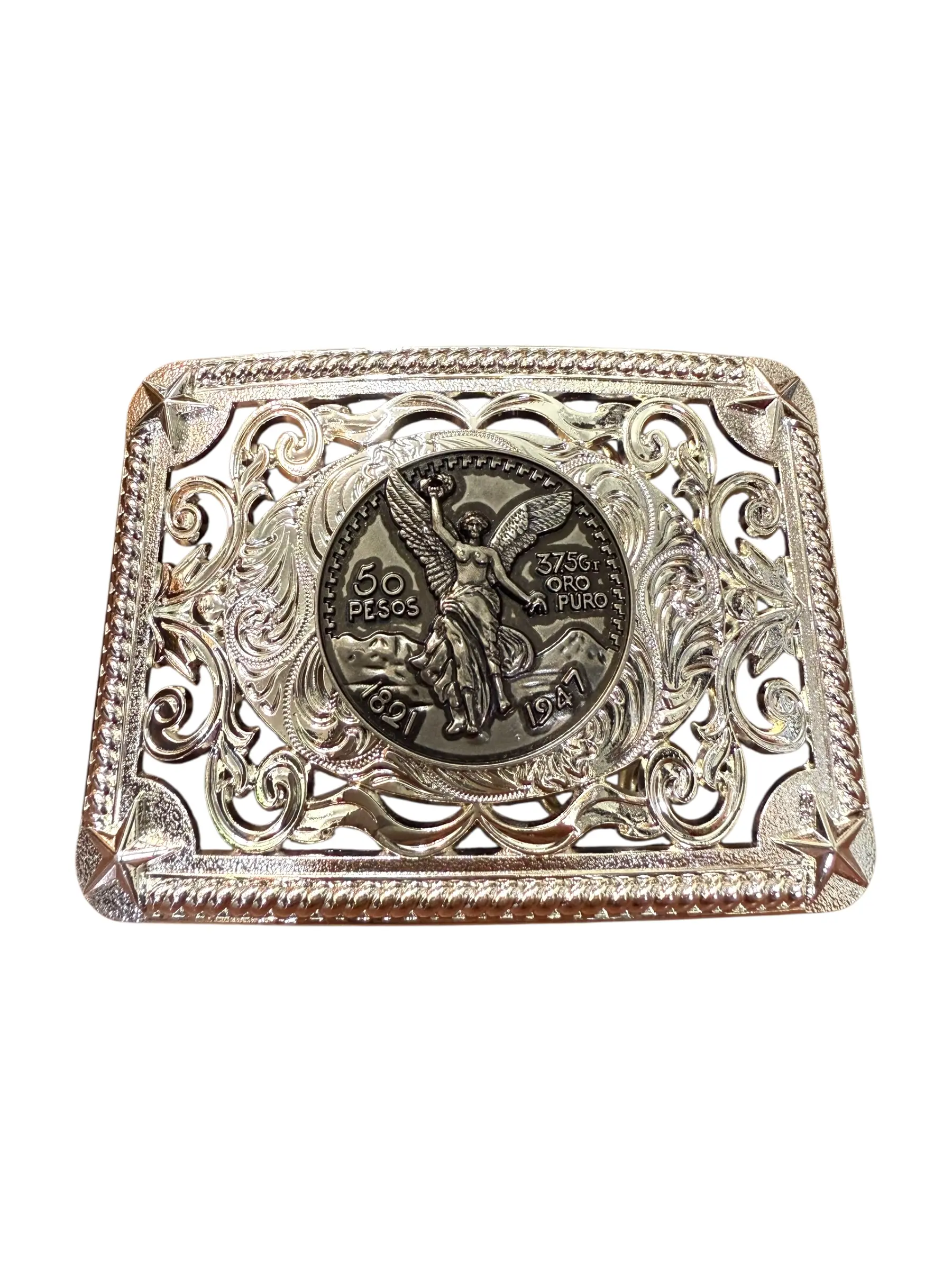 Western Style Centenary Belt Buckle Hebilla Vaquera Centenario