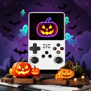 WUDS R36HD Retro Handheld Games Console with Open Source System 3.5" IPS Screen Supports 20000 Classic Games 64G TF Card Portable Gaming Player for Travel Gift for Teen or Partner