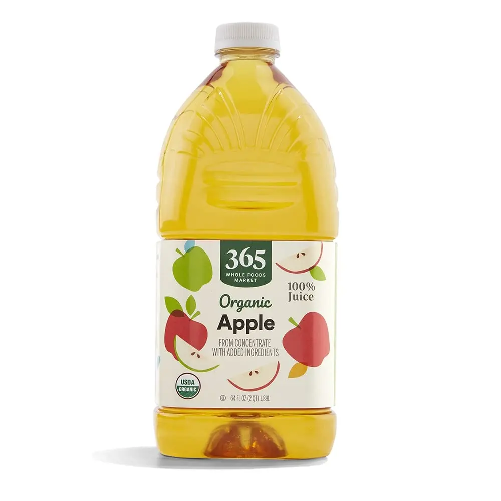 365, Organic Apple Juice, 64 Fl Oz