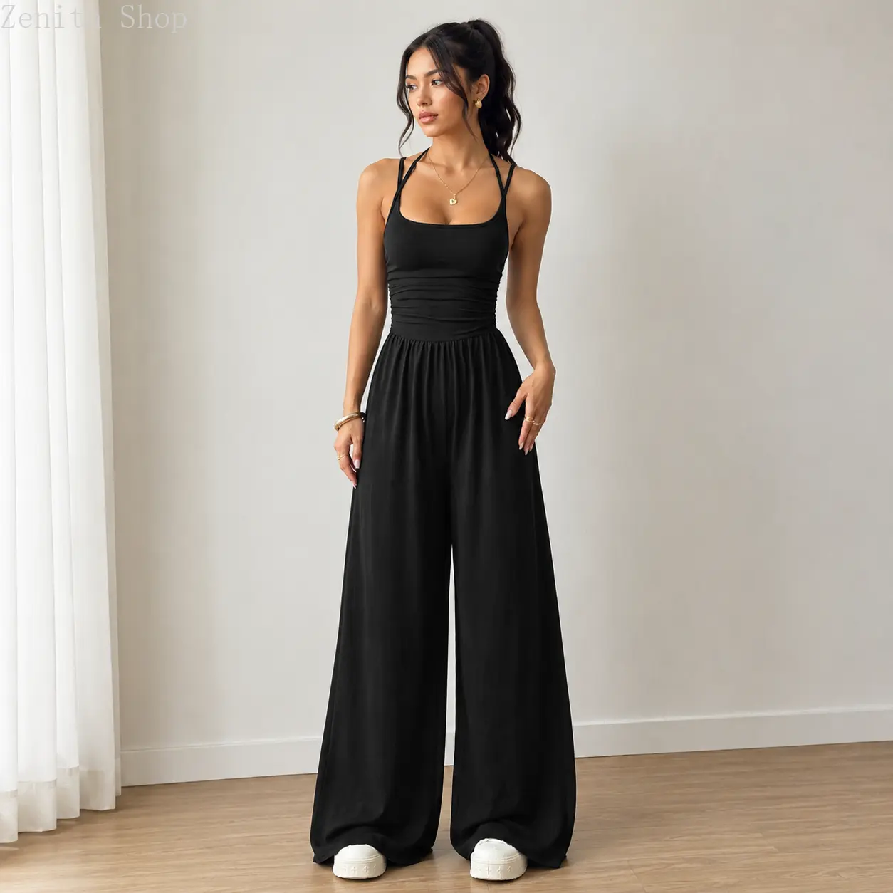 Women's Basic Strapless Romper, Feminine Solid Bodycon 1-Piece in Soft Lightweight Fabric for Streetwear and Loungewear