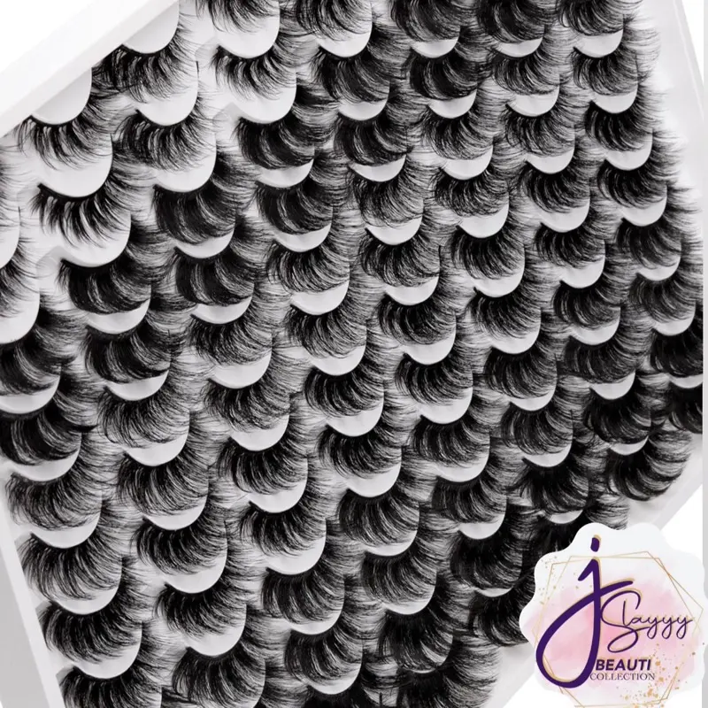Ultimate Slayyy Pack - 48 Pairs of Eyelashes for Makeup Application