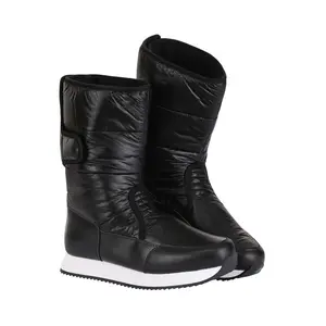 Puffy Velcro Moon Walker Boots