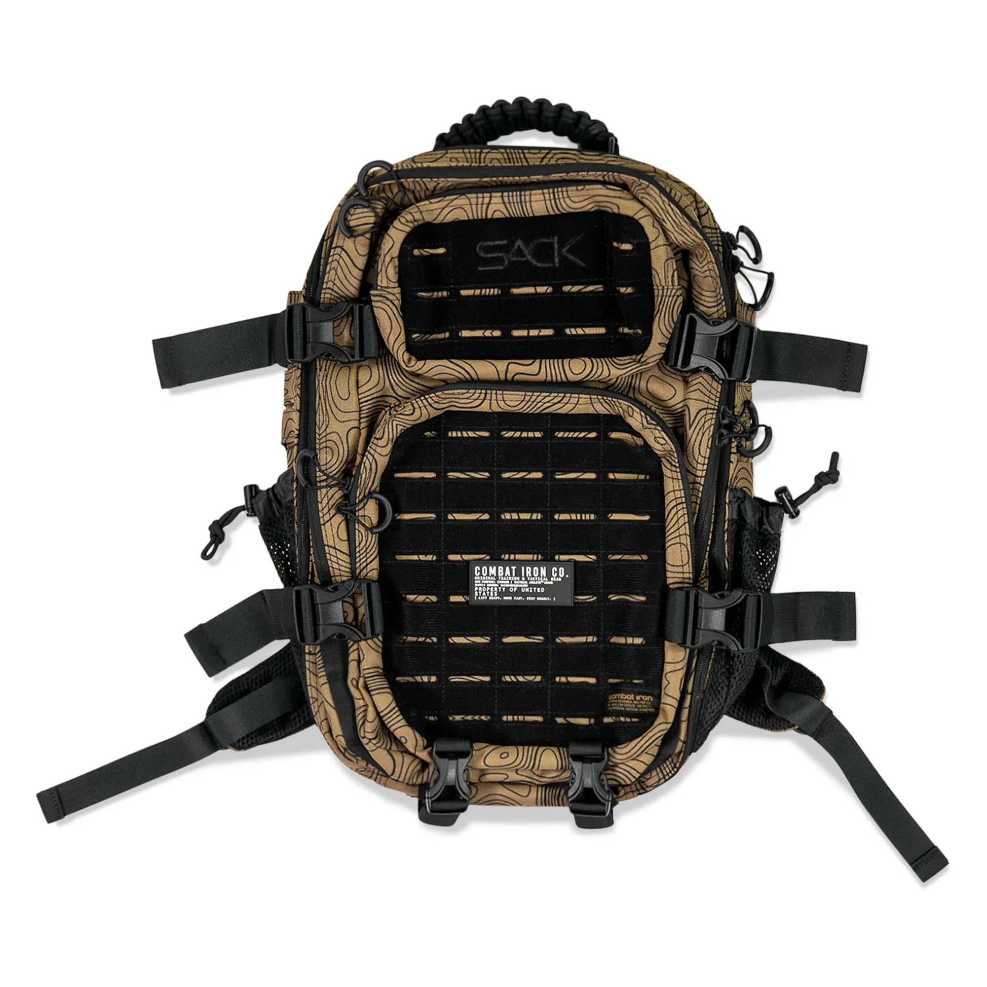 35L Durable MOLLE Tactical Polyester Carry On Travel Backpack, Water-Resistant for Gym, Outdoor Adventures, Travel Backpacks, Carry On Backpack