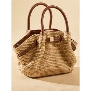 Altar’d State Belted Woven Crossbody Bag – Woven Shoulder Bag with Belt Detail, Trendy Everyday Crossbody, Casual Chic Handbag