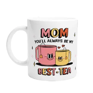 Mom Mug, Ceramic Coffee Cup, Best Mom Mug, Gift For Mom, Mom Cup, Christmas Gift Sturdy