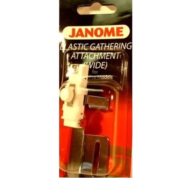 Janome Wide Elastic Gathering Attachment CoverPro Models 795817106