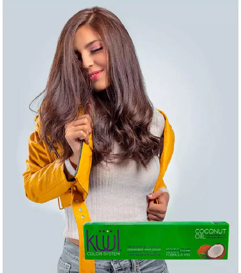 Kuul Hair Color Kit with Developer Included - 90Ml Coconut Oil Formula for Vibrant Tones Kuul Hair Color Kit with Developer Included - 90Ml Coconut Oil Formula for Vibrant Tones
