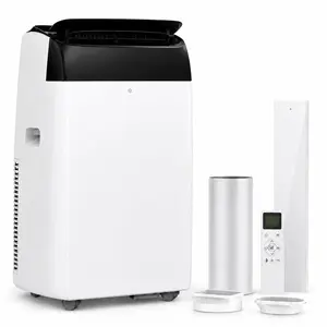 14,000 BTU Portable Air Conditioner Cools Large Room Up to 700 Sq.Ft, 4-in-1 AC Unit with Dehumidifier & Fan – Remote Control, Quiet Sleep Mode, Energy Efficient for Home, Office or Garage