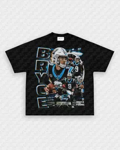 BRYCE YOUNG V3 TEE ,Retro Football Shirt ,Football Shirt Christmas Gift Unisex, Football 90s Vintage Fan Gift,football American Graphic Vintage, Gift For women And Man Unisex T-shirt