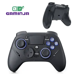 Gaminja P516 Wired Esports Controller for P5/P4/PC, Wide Compatibility Just Plug&Play, Double Motor Vibration Intelligent Simulation Game Trueinternal Feedback, Wired Gaming Controller, Game Console Accessories