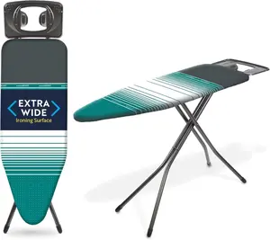 Minky Homecare HH40707105K Minky York Ironing Board with Extra Wide Ironing Surface 48' x 17'