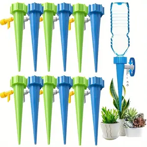 20pcs Self Watering Spike Set - Automate Your Garden's Irrigation with Adjustable Drip Water Device!