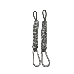 Headrest Paracord Clips with Durable Metal Carabiners for Secure Attachment and Versatile Use