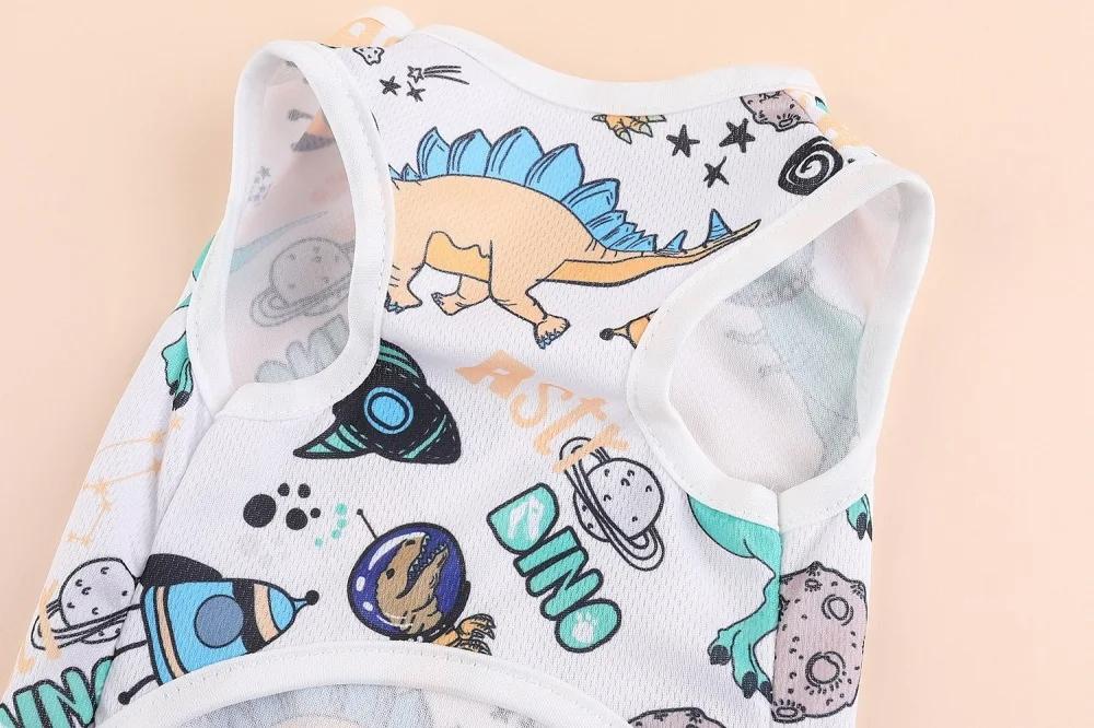 Cute Summer Pet Dog Cooling Vest Cartoon Soft Clothing Summer Casual Shirts Small Medium Large Dogs Puppy French Bulldog Clothes Cute Summer Pet Dog Cooling Vest Cartoon Soft Clothing Summer Casual Shirts Small Medium Large Dogs Puppy French Bulldog Clothes