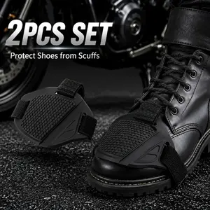 Motorcycle Gear Shift Lever Shoe Protector, Anti-Scratch Boot Cover Pad, Unisex Universal Riding Accessories, Durable Motorcycle Accessory