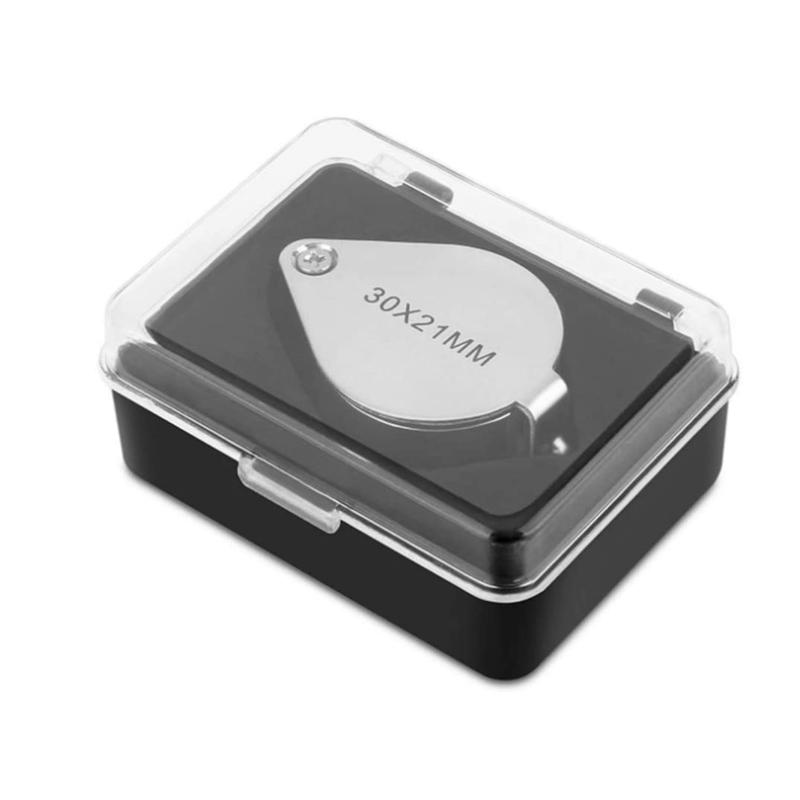 Professional Gold Silver Platinum Jewelry Testing Kit with 30X Eye Loupe Magnifier Test Stones for 10K 14K 18K 22K 24K 999 925 Precious Metals