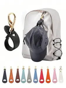 Portable travel hat clip, personal baseball hat clip, travel hat clip, woven travel hat clip, suitable for backpack travel luggage, prevents hats from falling, travel outdoor backpack clip for storage and organization, school supplies, Charms For Bags
